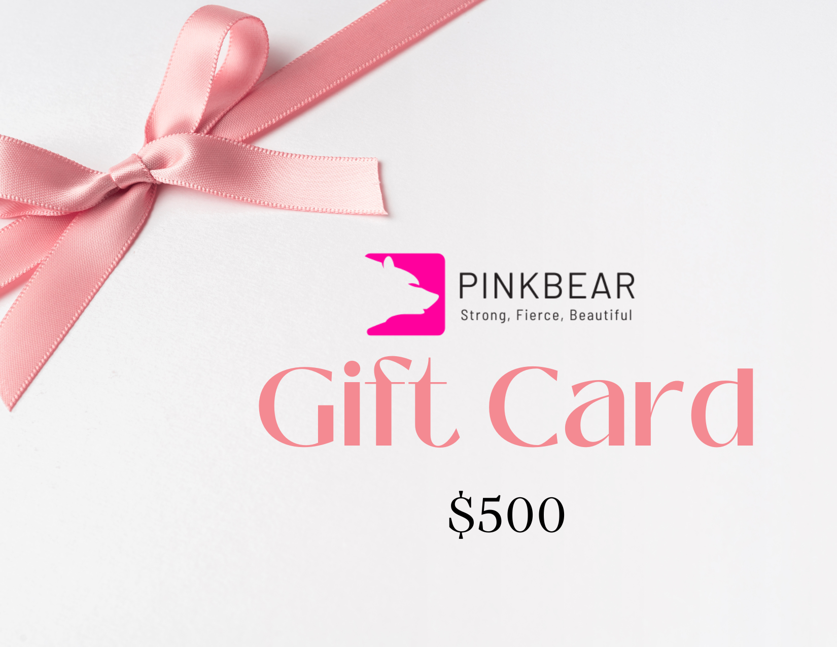 PinkBear Gift Card