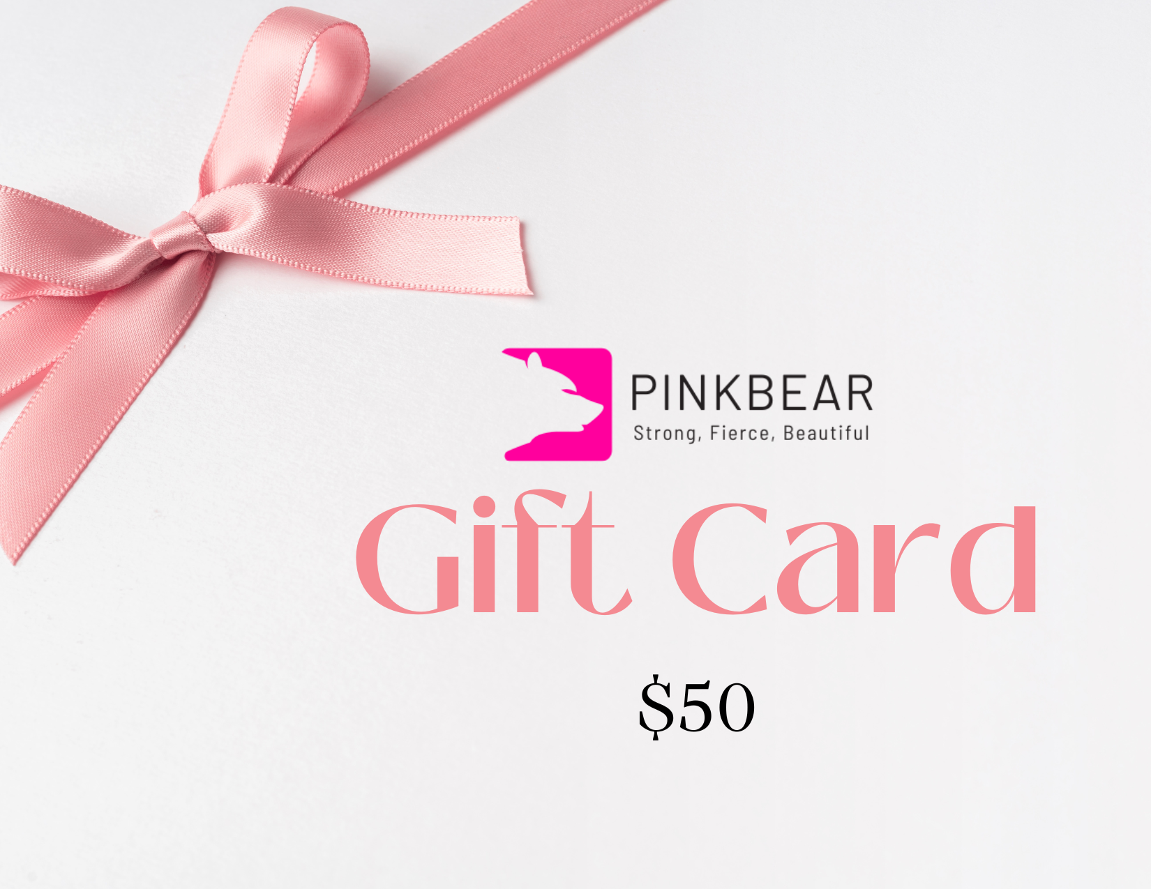 PinkBear Gift Card
